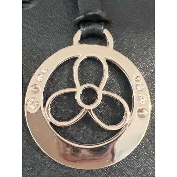 The Animal Rescue Site Black Satchel with silver Accents, Chic Bag - Picture 9 of 12